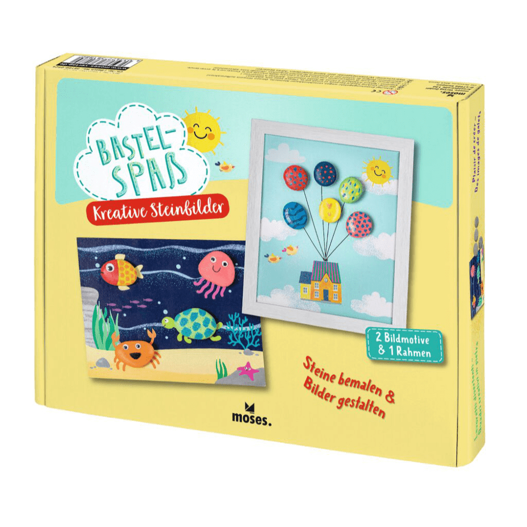 Kit manualidades divertidas - Arte con piedras