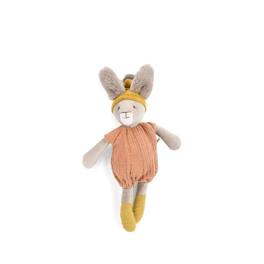 Peluche conejo arcilla Trois Petits Lapins MOULIN ROY