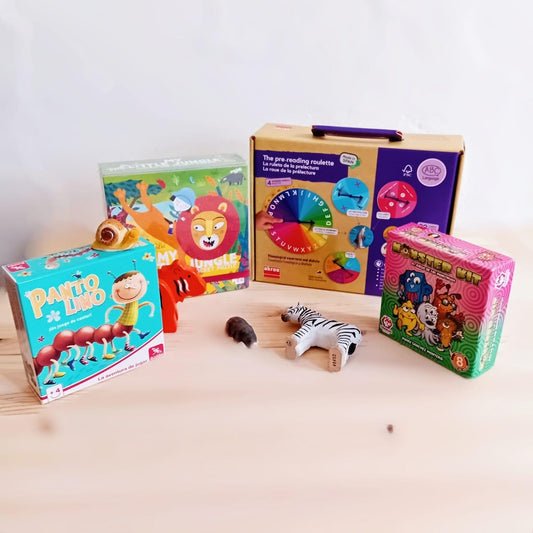 Pack Juegos 3-5 años. 4 Juegos